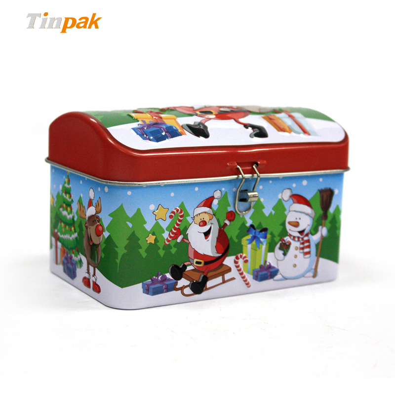 Christmas gift tin boxes